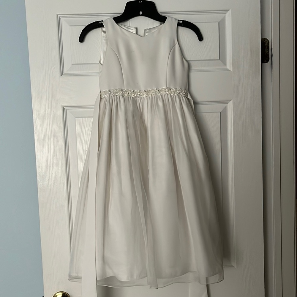 Girls Communion Dress & Tiara